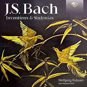 Wolfgang Rübsam Bach: Inventions & Sinfonias CD