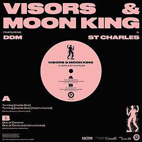 Visors & Moon King Turning (Inside Out) B/W Out Of Control LP/Vinyl