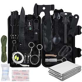 VEUWOLM Professional Outdoor Survival Kit 18-in-1