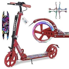 Arebos Cityroller Adjustable Foldable Suspension 100kg