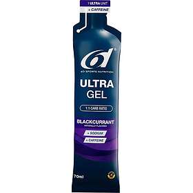 6d Sports Nutrition Ultra Gel Koffein Energigel 60g 6pcs