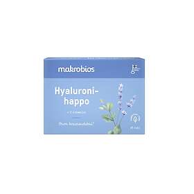 Makrobios Hyaluronihappo+C-vitamiini 45 kpl
