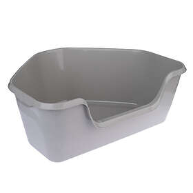 TIAKI Korat Corner Litter Box Dark Grey