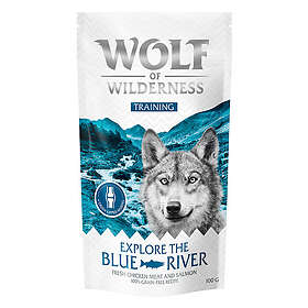 Wolf of Wilderness Training Explore the Blue River Koiranherkut Kana & Lohi 100g