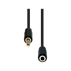 ProXtend Mini-Jack 3-Pin Slim Extension Cable 2m JAB-7755889