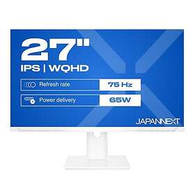 JAPANNEXT JN-IPS270WQHD75F-C65W-HSP-W 27" IPS Courbé WQHD 75Hz