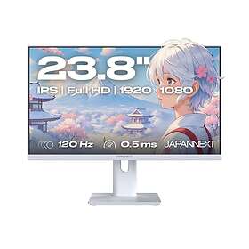 JAPANNEXT JN-I238FHD120F-HSP-W 23.8" FHD 120Hz