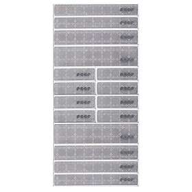 Reer Réflecteur Autocollant Argent