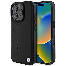 BMW Leather Hot Stamp Case for iPhone 16 Pro