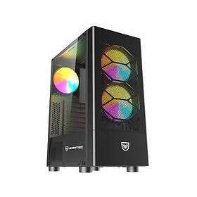 Nfortec Caelum Tower (Noir/3 Ventilateurs RGB)