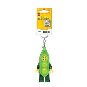 LEGO Peapod Costume Girl Minifigur Nøglering