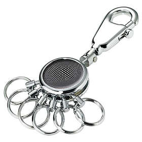 Troika Black Vision Nyckelring Svart/Silver