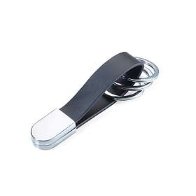 Troika Twister Style Nyckelring Svart Läder