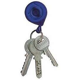 KEY-BAK MINI-BAK Enrouleur Rétractable 36 Pouces Cordon en Nylon Clip de Ceintur