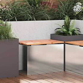 vidaXL Trädgårdsbänk 60x40x43cm 874895