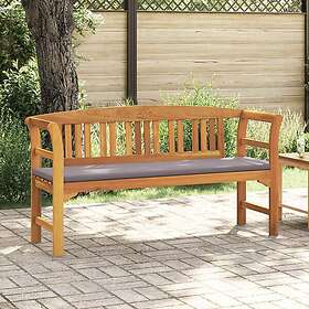 vidaXL Rose Bench Solid Acacia Wood 157x46x82.5cm 42024775
