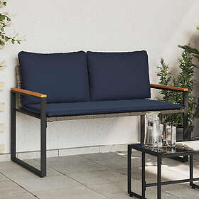 vidaXL Bench with Cushion 115x65x72cm 42026944