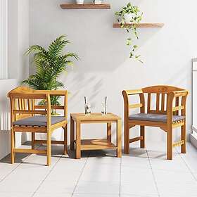 vidaXL Rose Bench Solid Acacia Wood 68.5x46x82.5cm 42024778