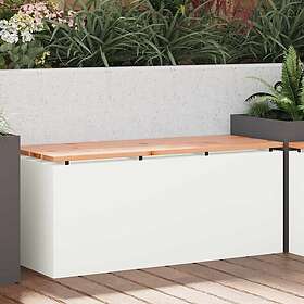 vidaXL Banc de Jardin Acier 100x40x43cm 874906