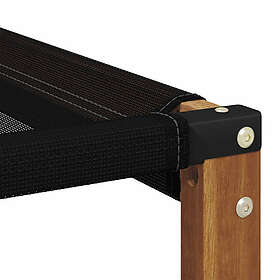 vidaXL Outdoor Footstool Solid Acacia Wood 900631