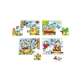 Studio 100 Bumba Seasons 4-i-1 Puslespil