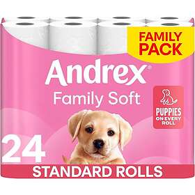 Andrex Family Soft Toilet Roll 2-Ply 24-pack
