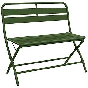 Mylia MIRMANDE Banc de Jardin Pliable en Métal