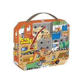 Janod Construction Site 36 Pieces