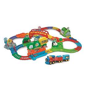Vtech Super Circuit de Train Éducatif et Adam Train de Marchandises