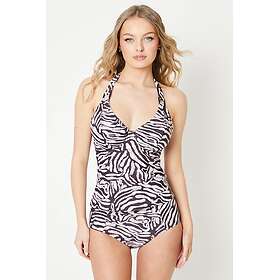 Gorgeous Animal Plunge Tankini Top (Women's)