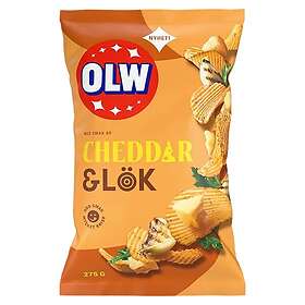 OLW Chips Cheddar & Lök 275g
