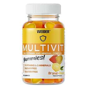 Weider Multivitaminer Energi Gel 80g 80st