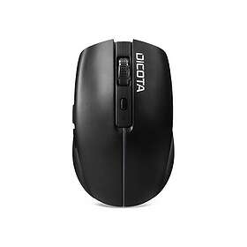 Dicota D32044B Ambidextrous RF Wireless + Bluetooth Optisk 1600 DPI