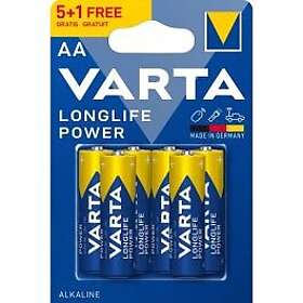 Varta LONGLIFE POWER AA 6-pack
