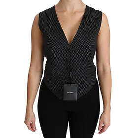 Dolce & Gabbana Plunging Sleeveless Väst (Dam)