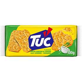 Tuc Tuc Kex Sourcream & Onion Näkkileipä 100g