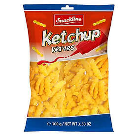 Snackline Ketchup Waves Chips 100g