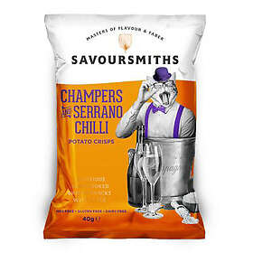 Savoursmiths Champagne & Serrano Chili Chips 40g