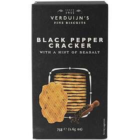 Verduijn Black Pepper & Sea Salt Crispbread Crackers 75g