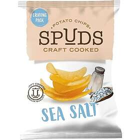 Spudsters Craft Cooked Havsalt Chips 145g