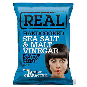 Boncoca Real Chips Havsalt & Malteddike 35g