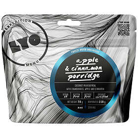 LYOFood Apple & Cinnamon Porridge