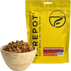 Firepot Kryddat Fläskkött med Nudlar Frystorkad Måltid