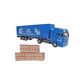 Kids Globe MAN Lastbil med Trailer 30cm 540568