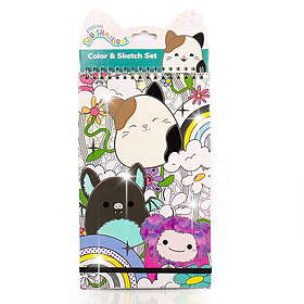 Squishmallows Color & Sketch Book