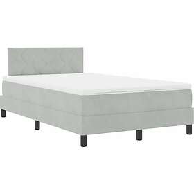 vidaXL LED Box Spring Bed 120x200cm