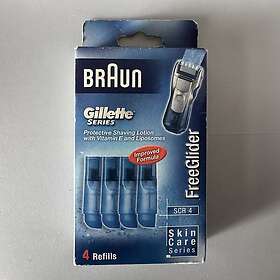 Braun Series Gillette Shaving Conditioner Lotion SCR4 4x Refills