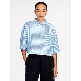 Nike Chill Poplin Oversized Stribet Top (Dame)