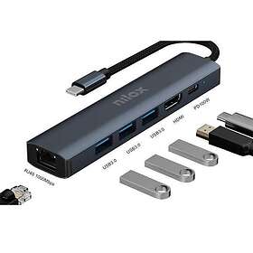 Nilox Universal USB-C Hub NXDSUSBC06