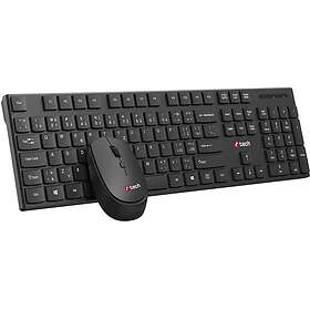 C-Tech Wlkmc-03 Trådløst 2.4Ghz Sæt Tastatur (CZ)